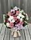 Букет цветов из: Альстромерии, Гвоздики, Розы и Хризантемы в Зубцове