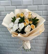 Букет цветов из:  Розы и Хризантемы в Зубцове