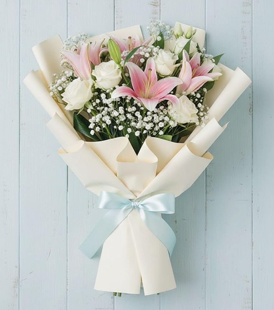 Букет цветов из: Лилии в Зубцове