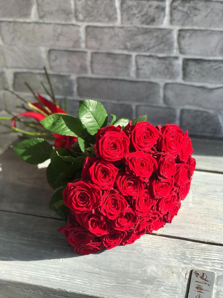 Букет Красные розы Фридом в Зубцове