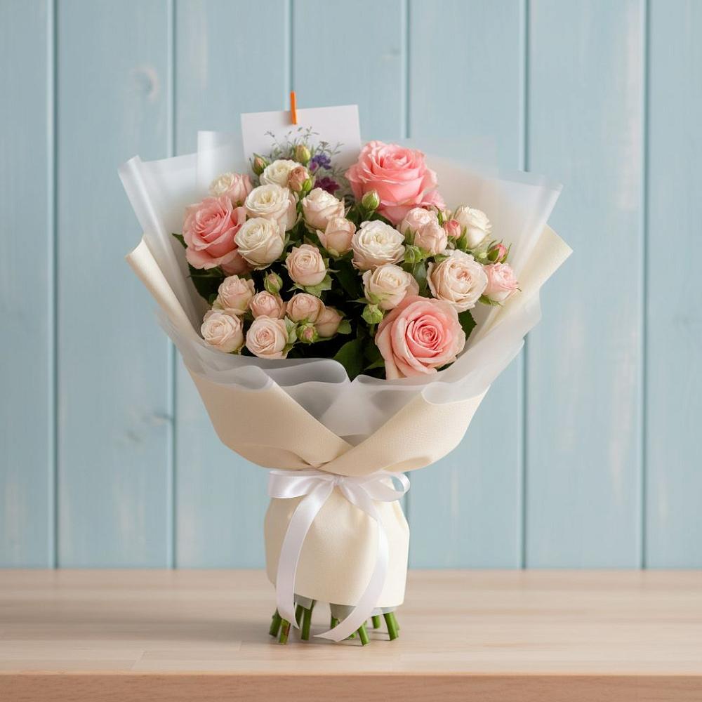 Букет цветов из: Розы в Зубцове