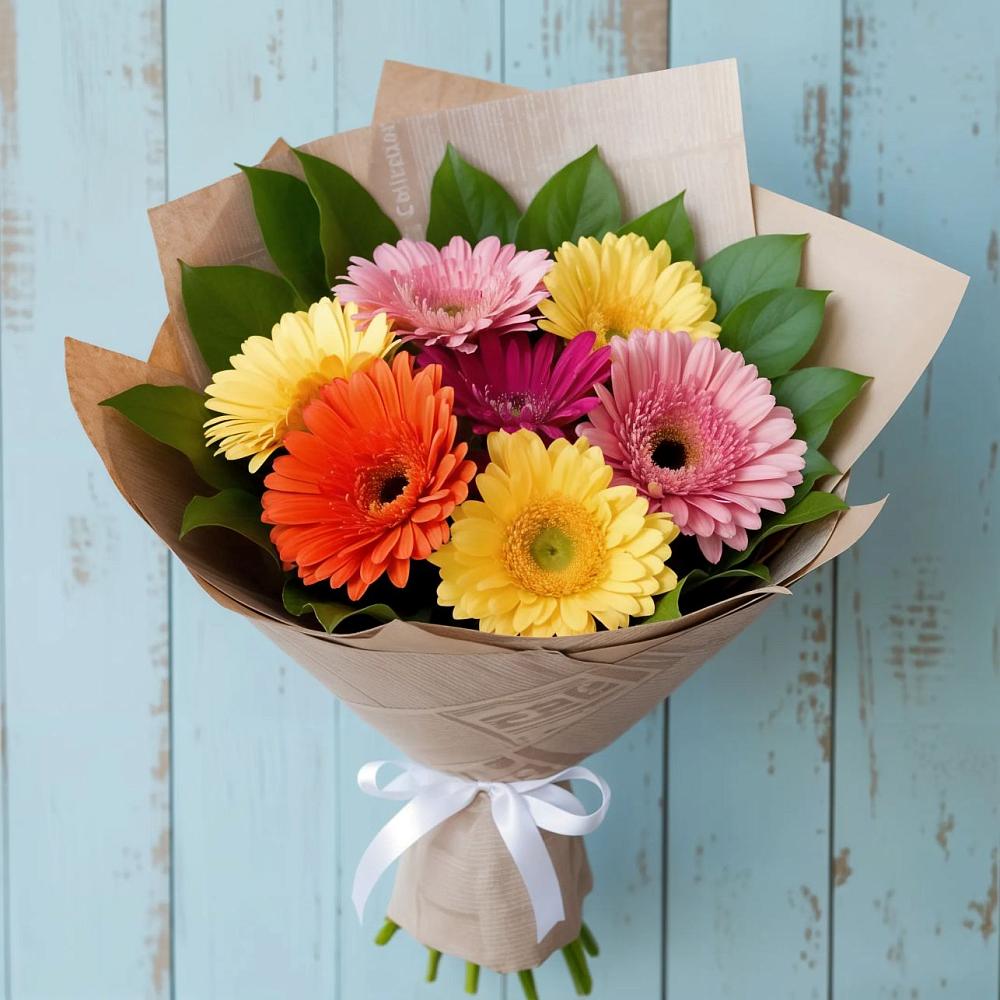 Букет цветов из: Герберы в Зубцове