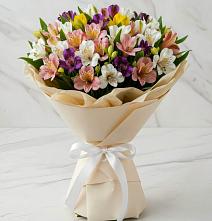 Букет цветов из:  Альстромерии в Зубцове