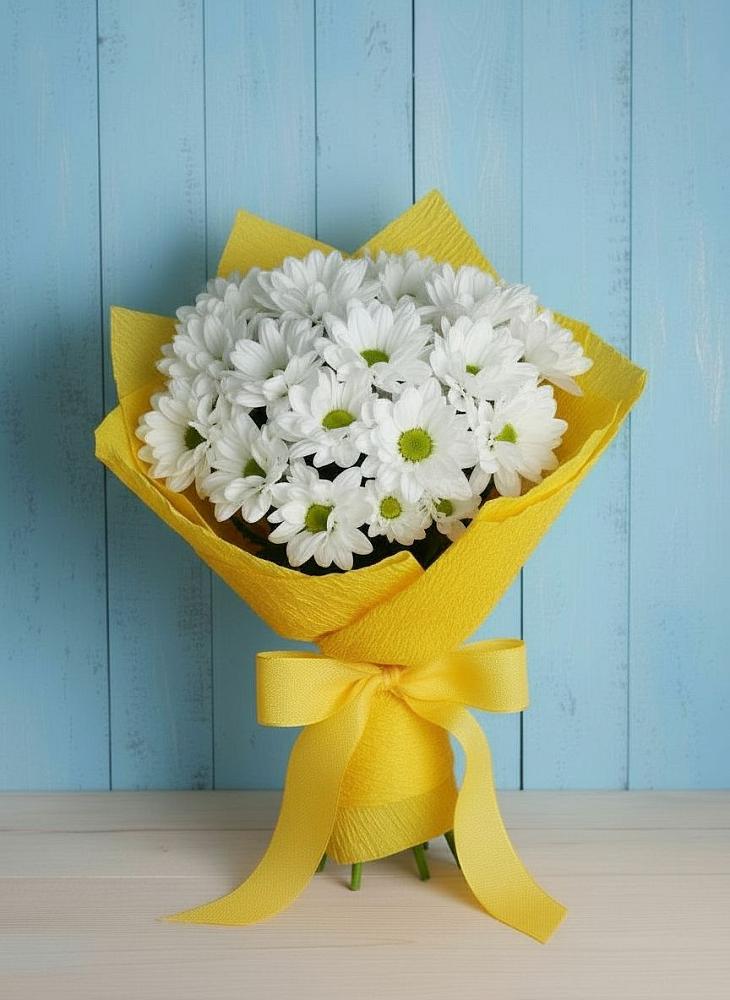 Букет цветов из: Хризантемы в Зубцове