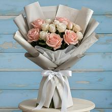 Букет цветов из:  Розы #REPLACE_PRED# Зубцове