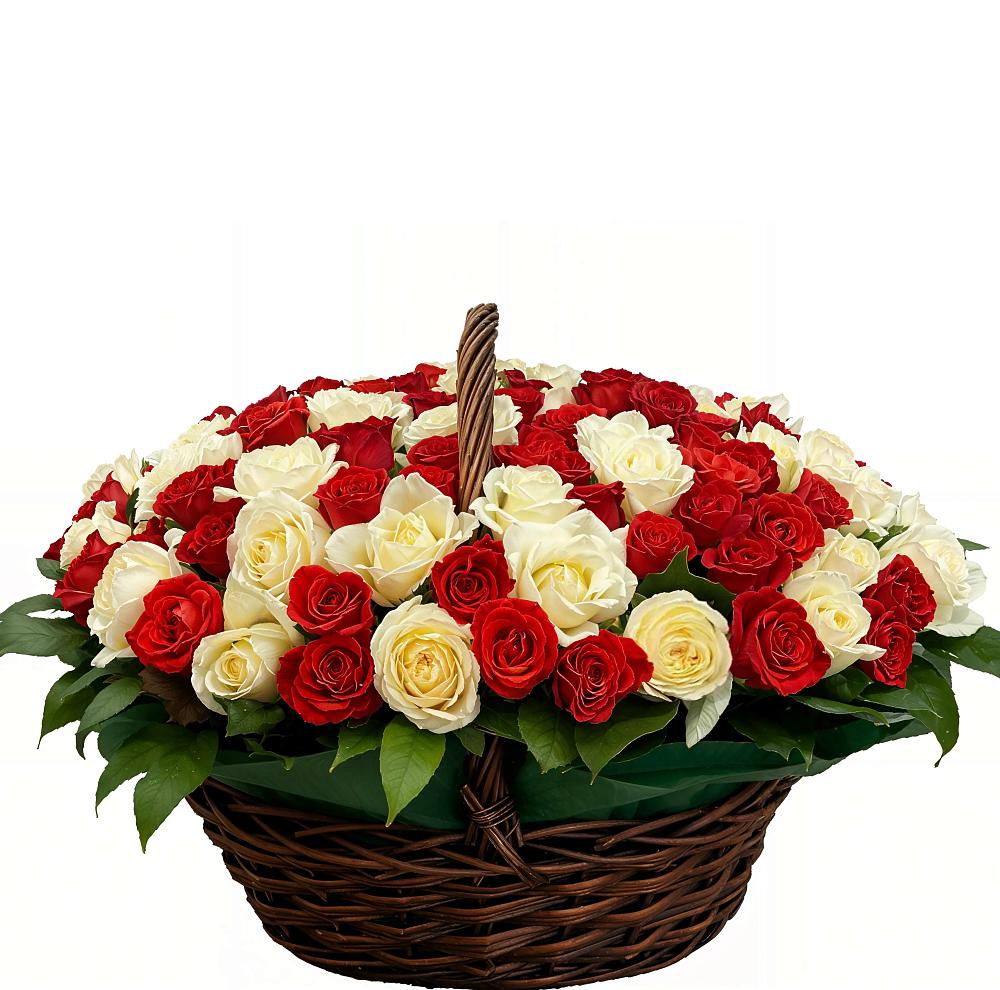 Премиум букет из: Розы в Зубцове