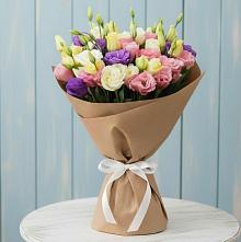 Букет цветов из:  Лизиантусы в Зубцове